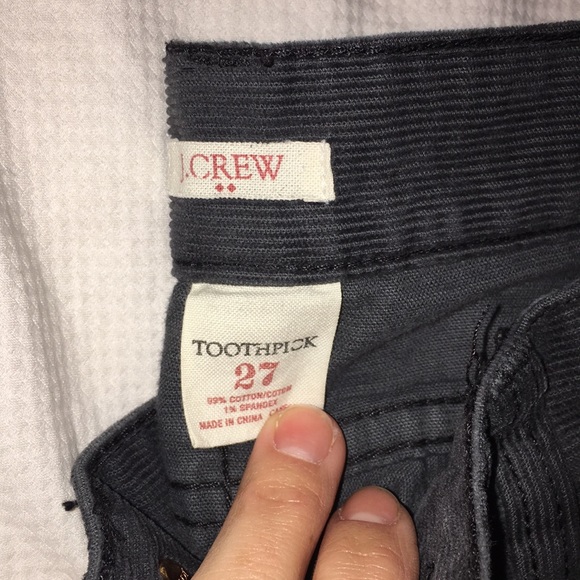 J Crew Factory Toothpick Cords - Picture 2 of 6